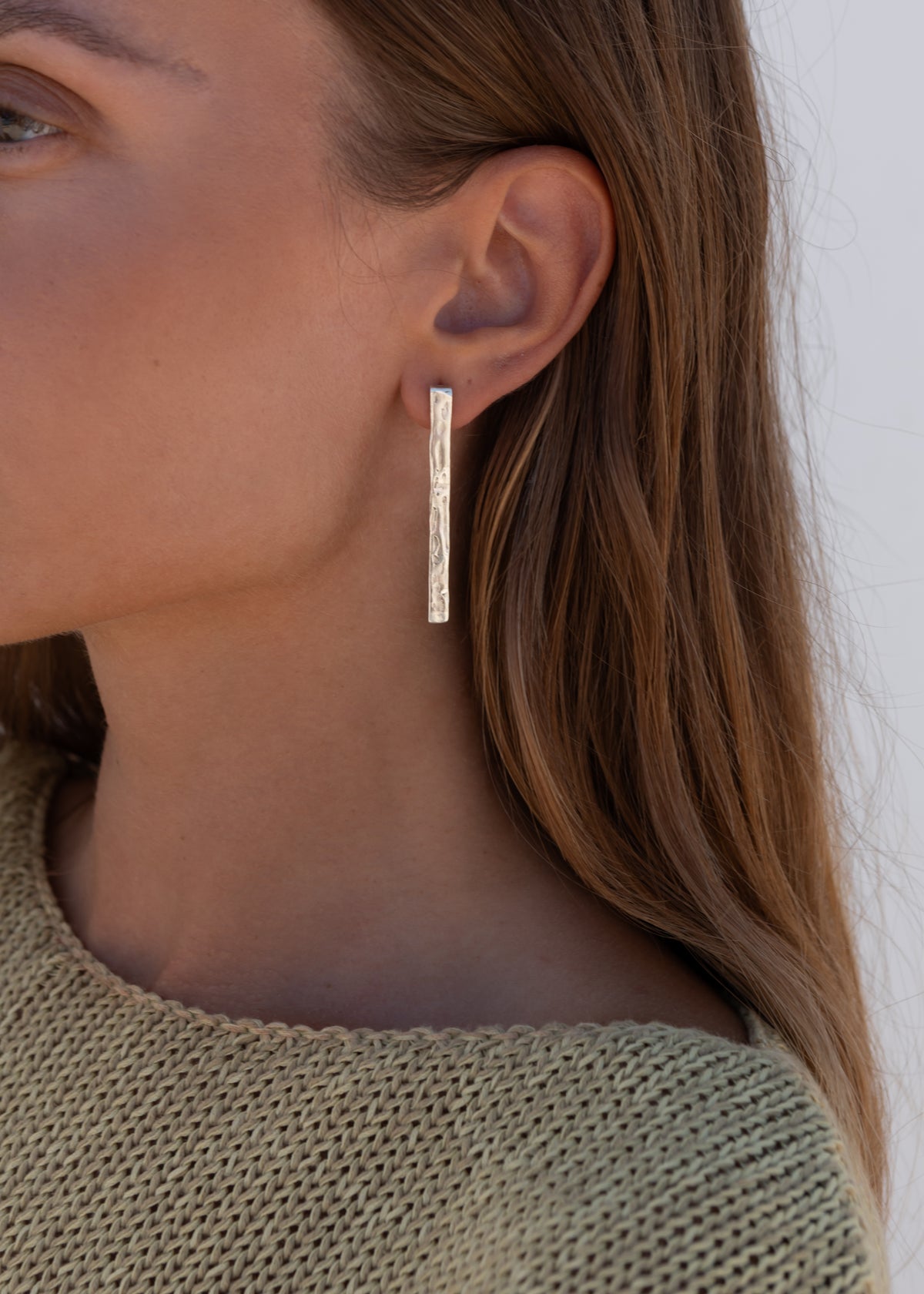 SILVER earrings No.1