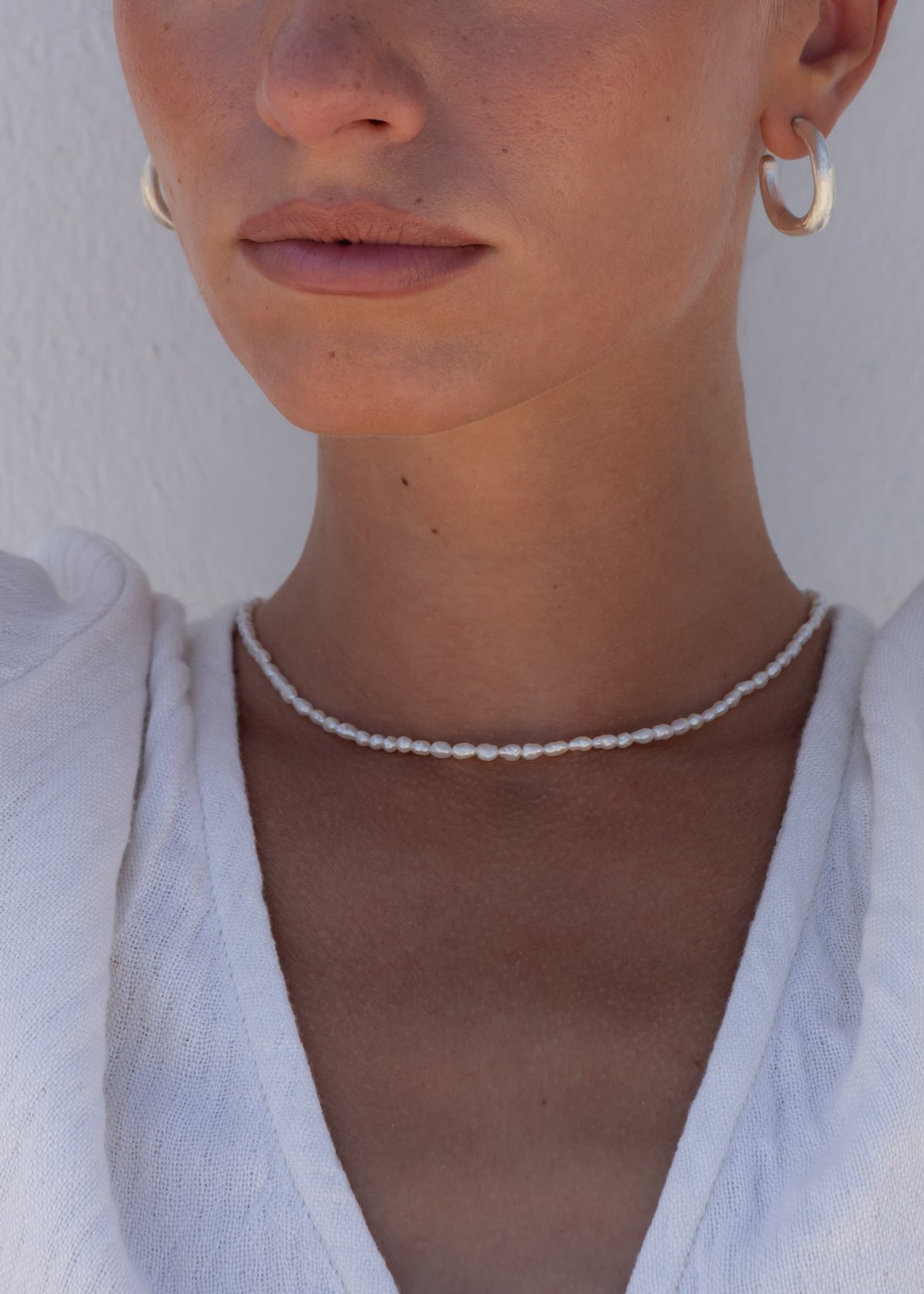 SIMPLE PEARL necklace