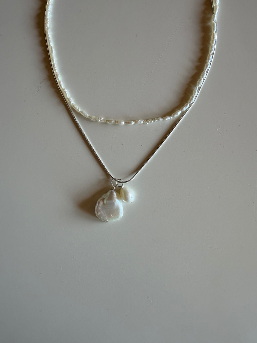 PEARL PENDANT necklace