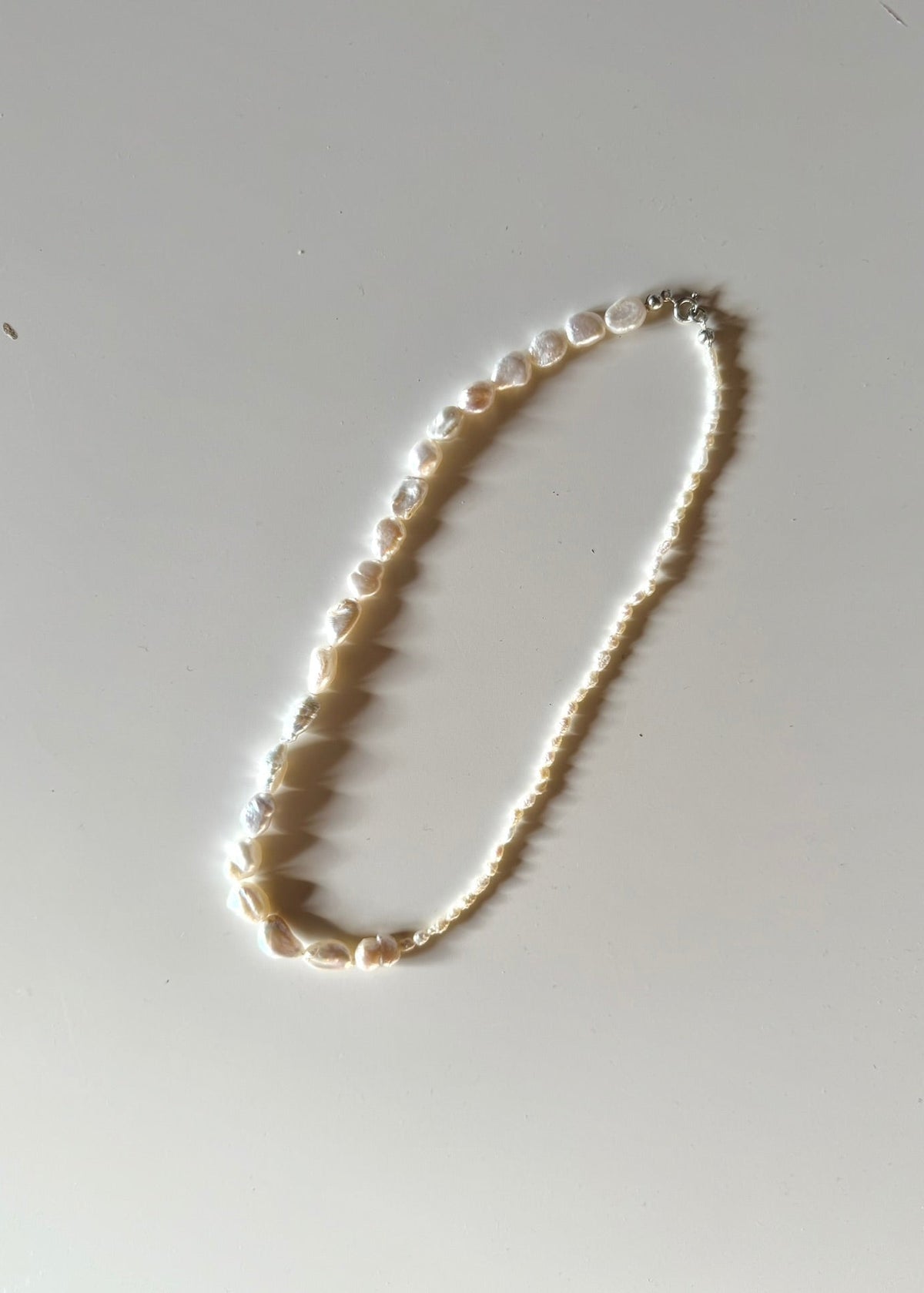 HALF & HALF PEARL necklace