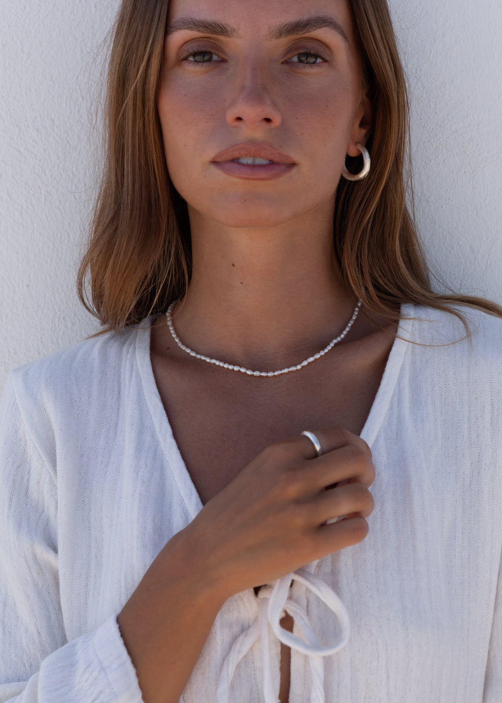 SIMPLE PEARL necklace