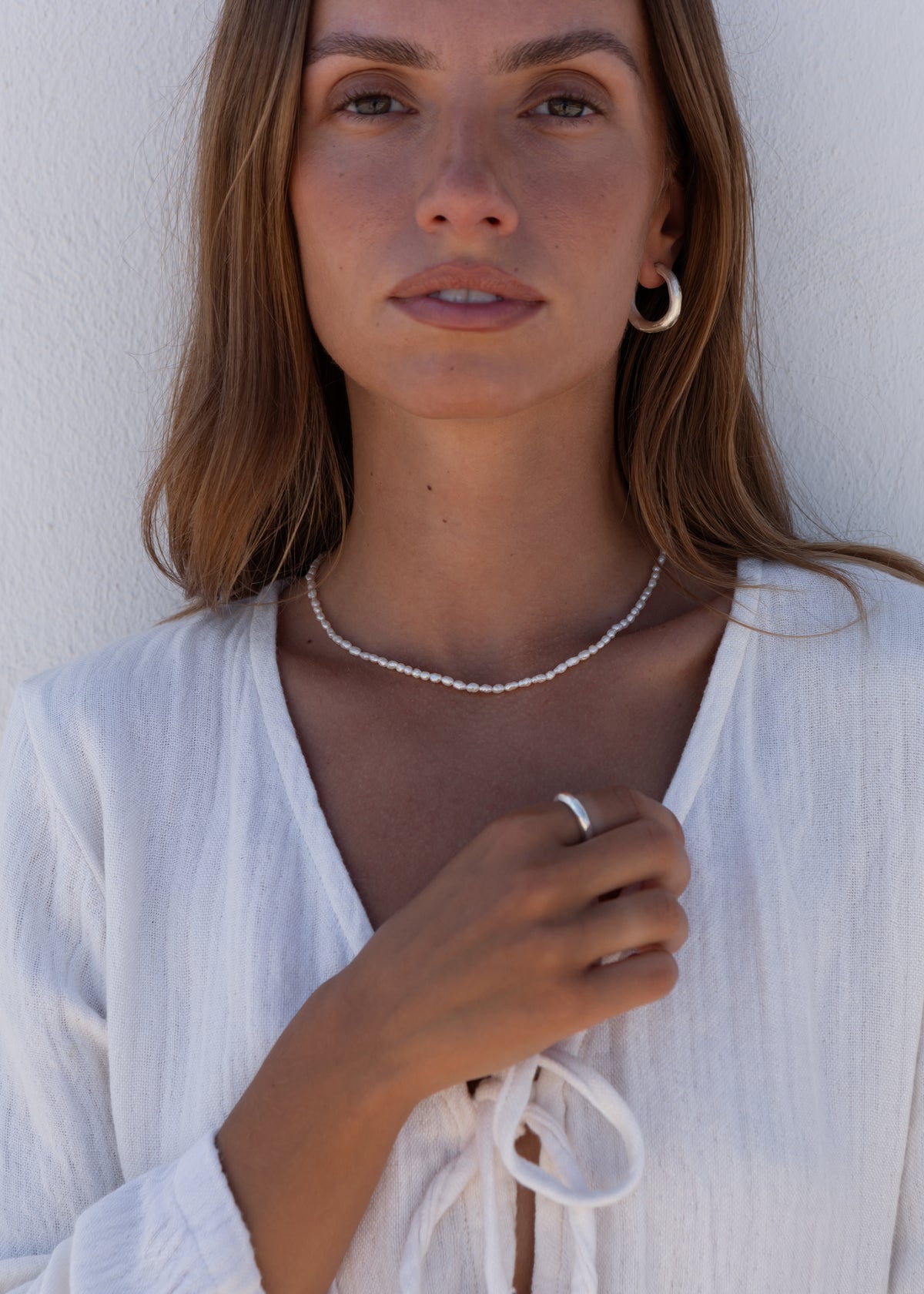 SIMPLE PEARL necklace
